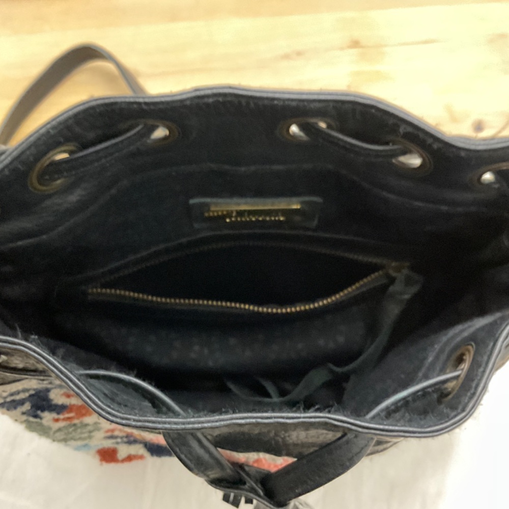 CLEOBELLA FIBER /LEATHER SHOULDER BAG/ - Picture 6 of 8